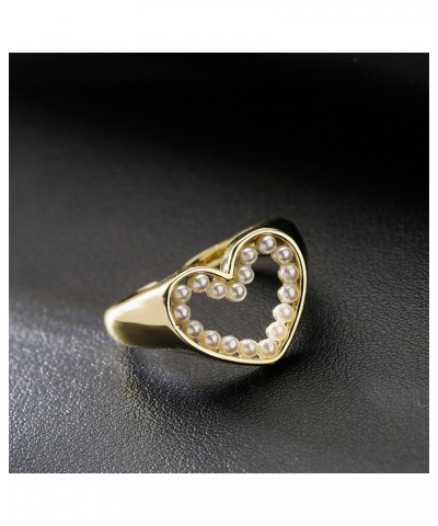 Anillo de perlas de amor...